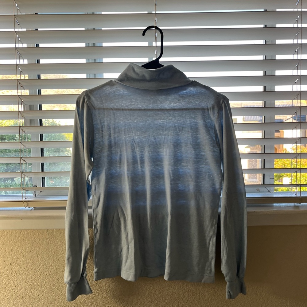 Basic light blue turtleneck